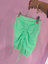 Load image into Gallery viewer, Ready to ship-  mint ruched skirt size 8