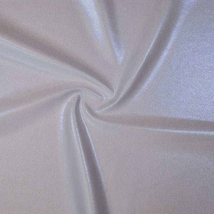 Premium - Pearl smooth foil on White Lycra